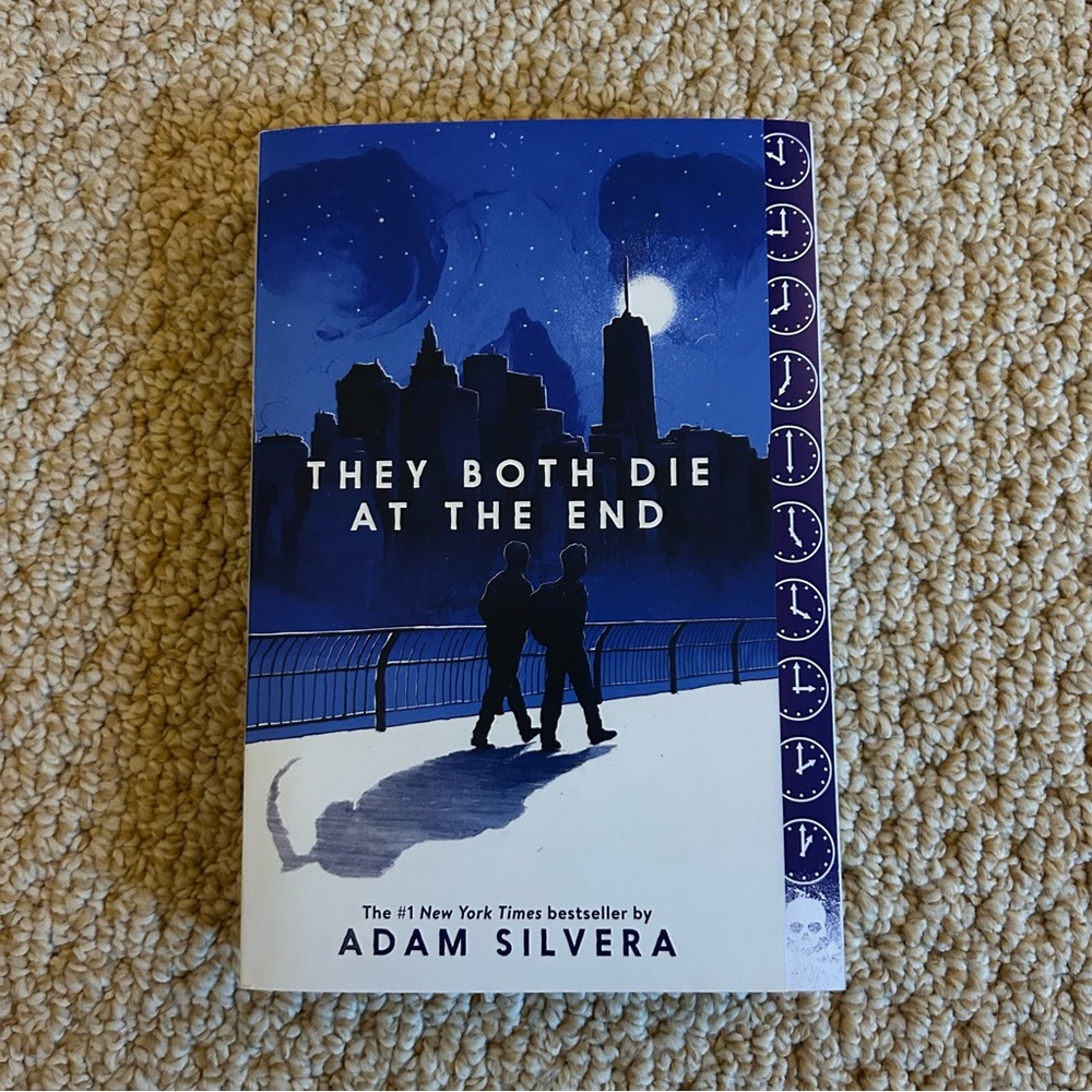 ✨FREE WITH PURCHASE✨ They Both Die At The End by Adam Silvera Book